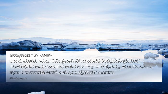 ಅರಣ್ಯಕಾಂಡ 11:29 KANIRV Bible Verse Image