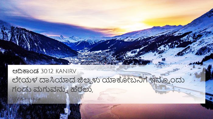 ಆದಿಕಾಂಡ 30:12 KANIRV Bible Verse Image