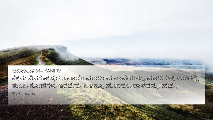 ಆದಿಕಾಂಡ 6:14 KANIRV Bible Verse Image