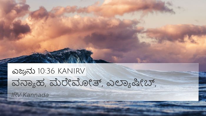 ಎಜ್ರನು 10:36 KANIRV 4K Wallpaper - ವನ್ಯಾಹ, ಮೆರೇಮೋತ್, - 4K Wallpaper Bible Verse