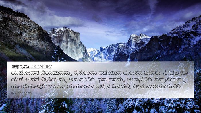 ಚೆಫನ್ಯನು 2:3 KANIRV Bible Verse Image