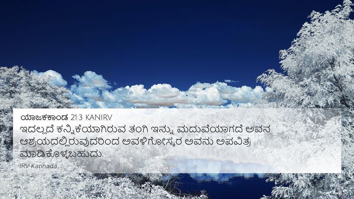 ಯಾಜಕಕಾಂಡ 21:3 KANIRV 4K Wallpaper - ಇದಲ್ಲದೆ - 4K Wallpaper Bible Verse