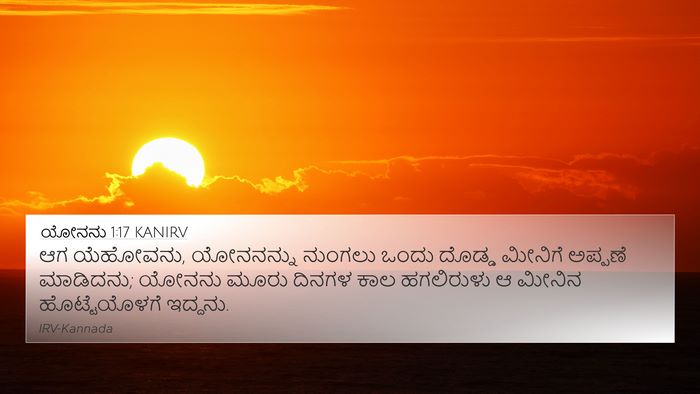 ಯೋನನು 1:17 KANIRV Bible Verse Image
