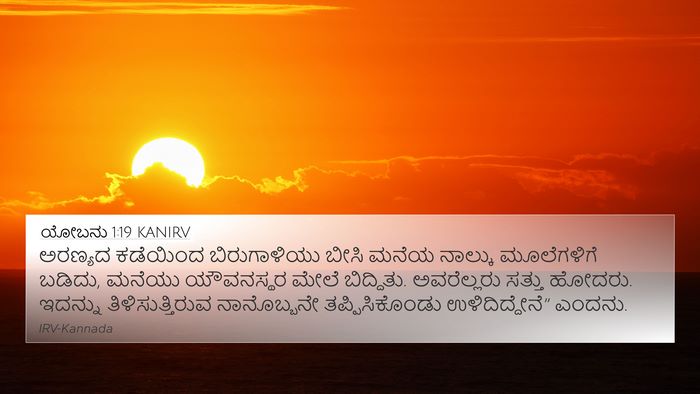 ಯೋಬನು 1:19 KANIRV Bible Verse Image