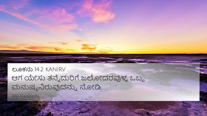 ಲೂಕನು 14:2 KANIRV 4K Wallpaper - ಆಗ ಯೇಸು - 4K Wallpaper Bible Verse