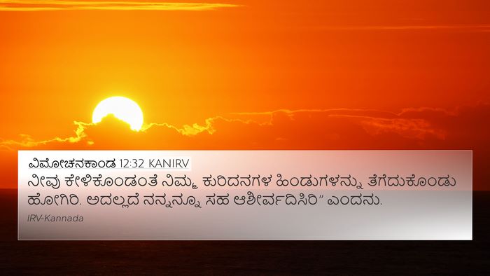 ವಿಮೋಚನಕಾಂಡ 12:32 KANIRV Bible Verse Image