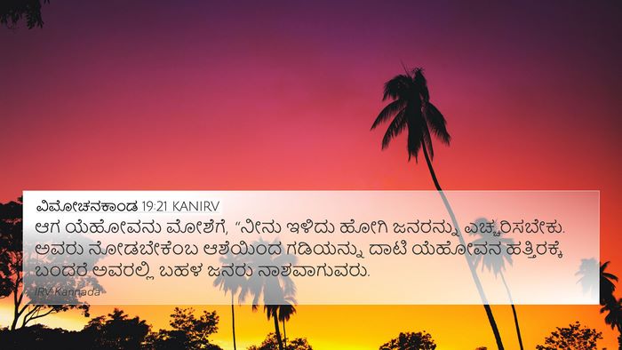 ವಿಮೋಚನಕಾಂಡ 19:21 KANIRV Bible Verse Image