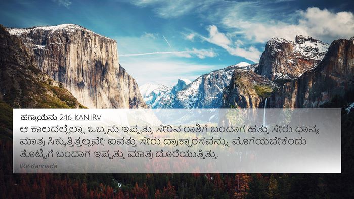 ಹಗ್ಗಾಯನು 2:16 KANIRV Bible Verse Image