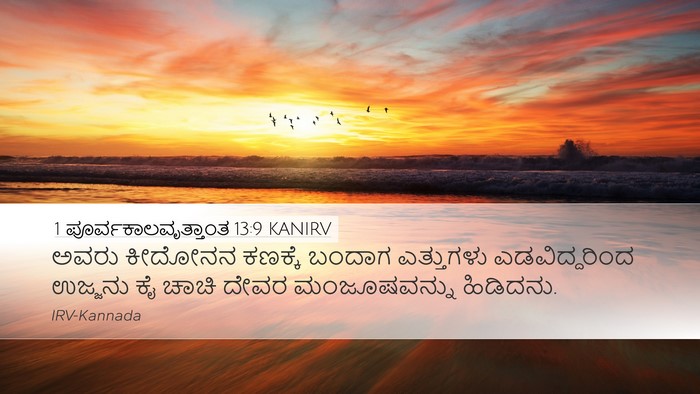 1 ಪೂರ್ವಕಾಲವೃತ್ತಾಂತ 13:9 KANIRV Bible Verse Image