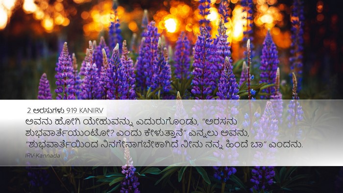 2 ಅರಸುಗಳು 9:19 KANIRV Bible Verse Image