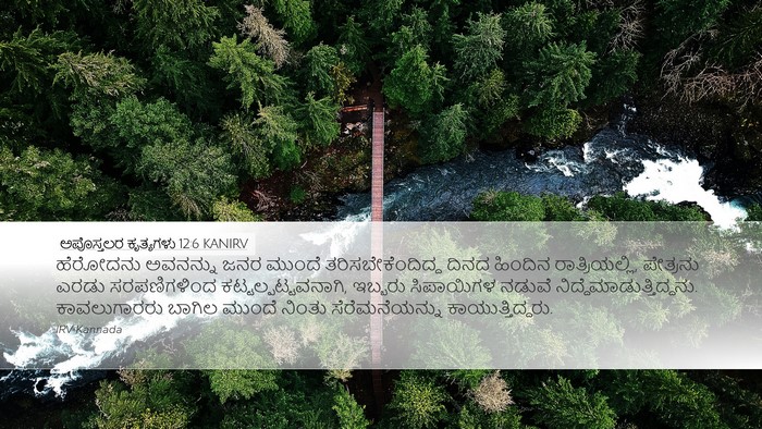 ಅಪೊಸ್ತಲರ ಕೃತ್ಯಗಳು 12:6 KANIRV Bible Verse Image