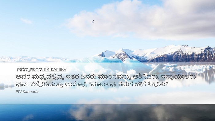 ಅರಣ್ಯಕಾಂಡ 11:4 KANIRV Desktop Wallpaper - ಅವರ ಮಧ್ಯದಲ್ಲಿದ್ದ - Desktop Bible Verse Wallpaper