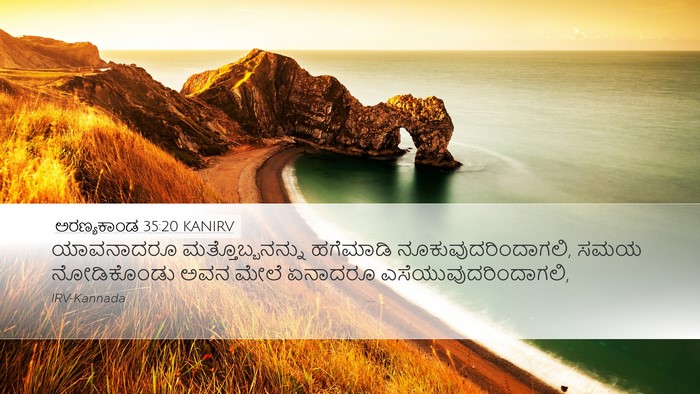 ಅರಣ್ಯಕಾಂಡ 35:20 KANIRV Desktop Wallpaper - ಯಾವನಾದರೂ - Desktop Bible Verse Wallpaper