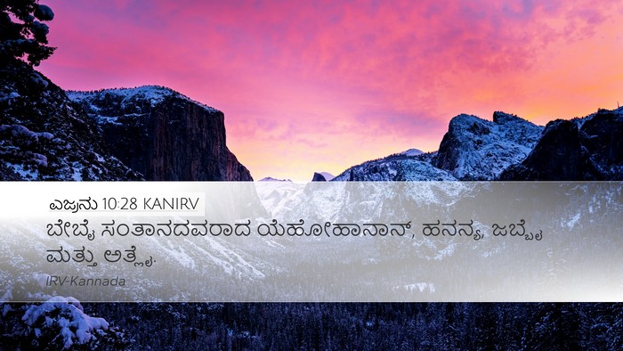 ಎಜ್ರನು 10:28 KANIRV Bible Verse Image