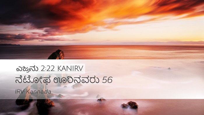 ಎಜ್ರನು 2:22 KANIRV Bible Verse Image