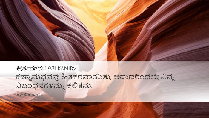 ಕೀರ್ತನೆಗಳು 119:71 KANIRV Bible Verse Image