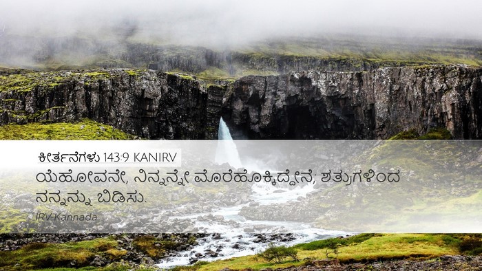 ಕೀರ್ತನೆಗಳು 143:9 KANIRV Bible Verse Image