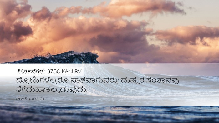 ಕೀರ್ತನೆಗಳು 37:38 KANIRV Bible Verse Image