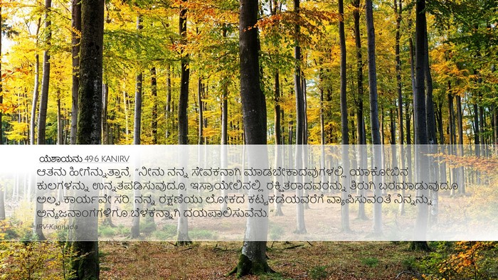 ಯೆಶಾಯನು 49:6 KANIRV Bible Verse Image
