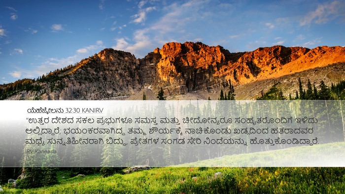 ಯೆಹೆಜ್ಕೇಲನು 32:30 KANIRV Bible Verse Image