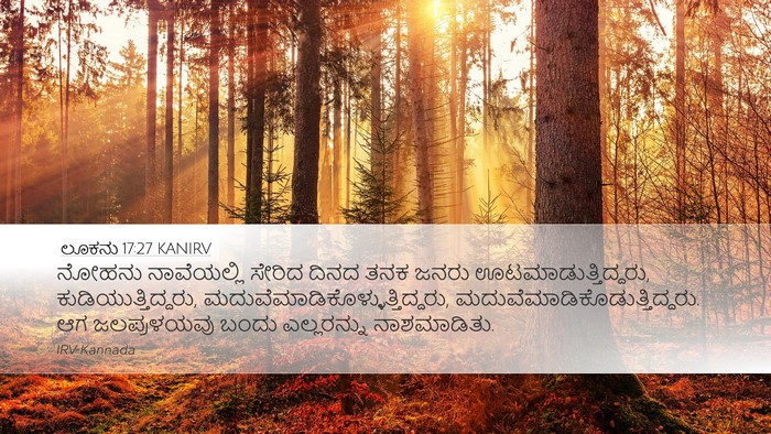 ಲೂಕನು 17:27 KANIRV Bible Verse Image