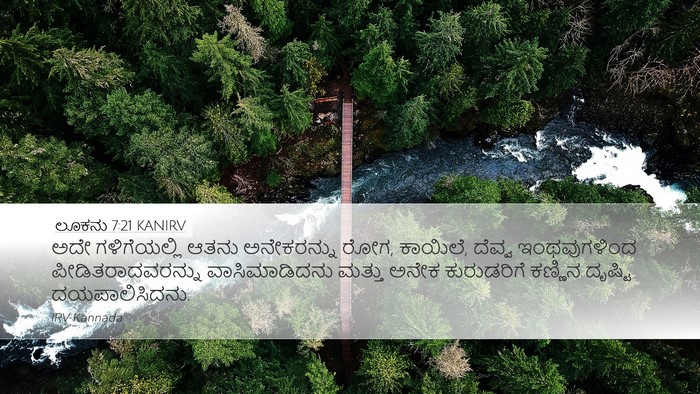 ಲೂಕನು 7:21 KANIRV Bible Verse Image