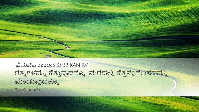 ವಿಮೋಚನಕಾಂಡ 35:32 KANIRV Bible Verse Image