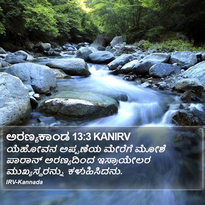 ಅರಣ್ಯಕಾಂಡ 13:3 KANIRV Bible Verse Image
