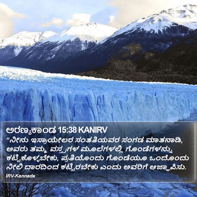ಅರಣ್ಯಕಾಂಡ 15:38 KANIRV Bible Verse Image
