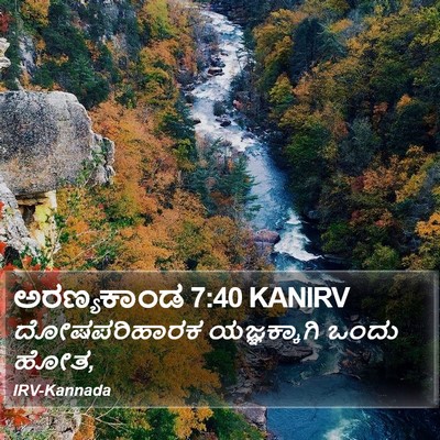 ಅರಣ್ಯಕಾಂಡ 7:40 KANIRV Bible Verse Image
