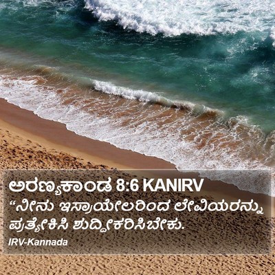 ಅರಣ್ಯಕಾಂಡ 8:6 KANIRV Bible Verse Image