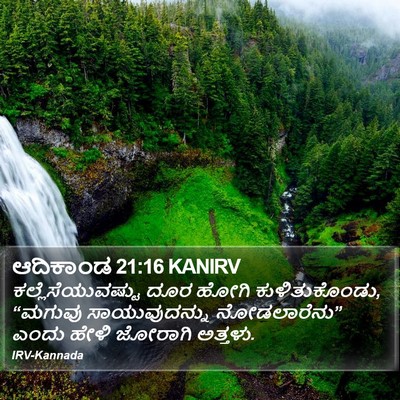 ಆದಿಕಾಂಡ 21:16 KANIRV Bible Verse Image