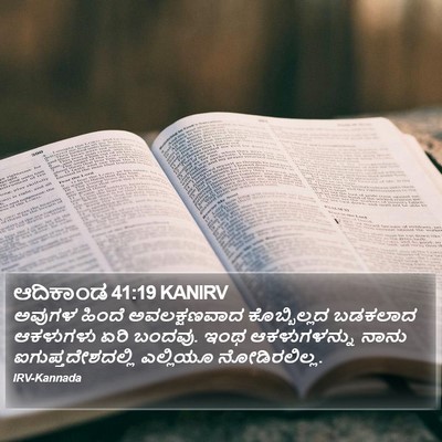 ಆದಿಕಾಂಡ 41:19 KANIRV Bible Verse Image