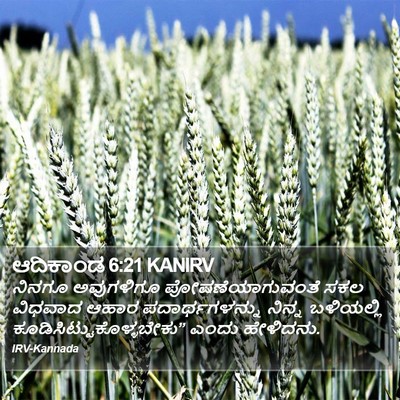 ಆದಿಕಾಂಡ 6:21 KANIRV Bible Verse Image