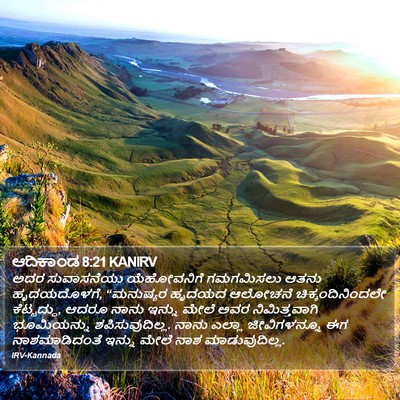 ಆದಿಕಾಂಡ 8:21 KANIRV Bible Verse Image