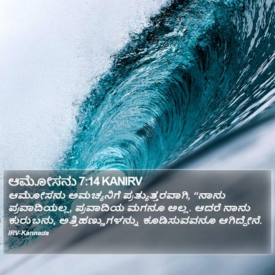 ಆಮೋಸನು 7:14 KANIRV Bible Verse Image