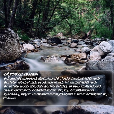 ಎಸ್ತೇರಳು 2:12 KANIRV Bible Verse Image