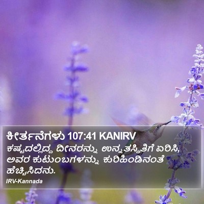 ಕೀರ್ತನೆಗಳು 107:41 KANIRV Bible Verse Image