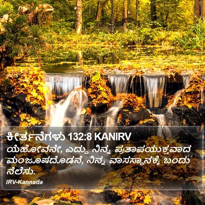 ಕೀರ್ತನೆಗಳು 132:8 KANIRV Bible Verse Image