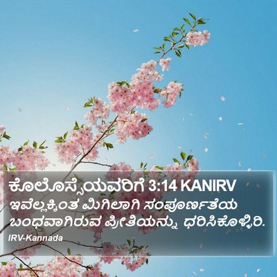 ಕೊಲೊಸ್ಸೆಯವರಿಗೆ 3:14 KANIRV Bible Verse Image