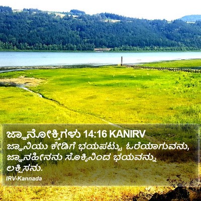 ಜ್ಞಾನೋಕ್ತಿಗಳು 14:16 KANIRV Bible Verse Image