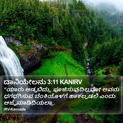 ದಾನಿಯೇಲನು 3:11 KANIRV Bible Verse Image