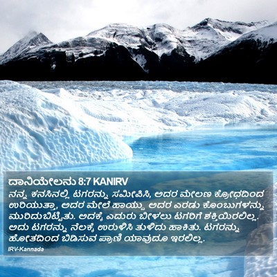 ದಾನಿಯೇಲನು 8:7 KANIRV Bible Verse Image