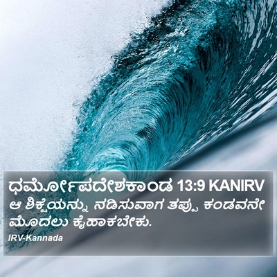 ಧರ್ಮೋಪದೇಶಕಾಂಡ 13:9 KANIRV Bible Verse Image