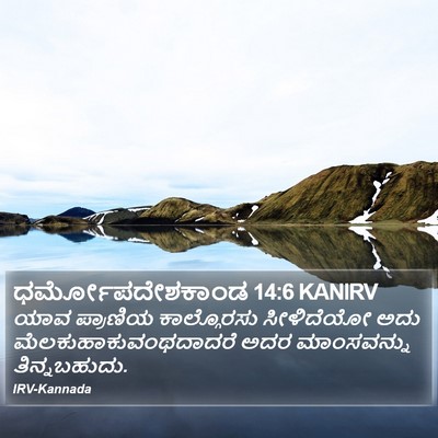 ಧರ್ಮೋಪದೇಶಕಾಂಡ 14:6 KANIRV Bible Verse Image