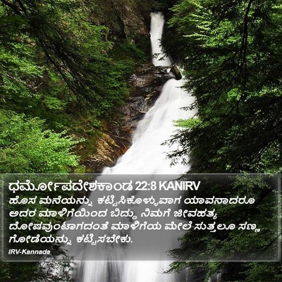 ಧರ್ಮೋಪದೇಶಕಾಂಡ 22:8 KANIRV Bible Verse Image
