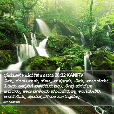 ಧರ್ಮೋಪದೇಶಕಾಂಡ 28:32 KANIRV Bible Verse Image