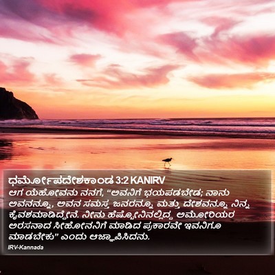 ಧರ್ಮೋಪದೇಶಕಾಂಡ 3:2 KANIRV Bible Verse Image