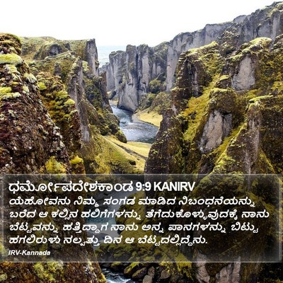 ಧರ್ಮೋಪದೇಶಕಾಂಡ 9:9 KANIRV Bible Verse Image