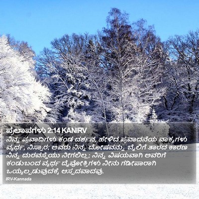 ಪ್ರಲಾಪಗಳು 2:14 KANIRV Bible Verse Image